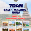 Study Tour Bali - Malang - Jogja 7D4N Paket A Kunjungan & Edukasi