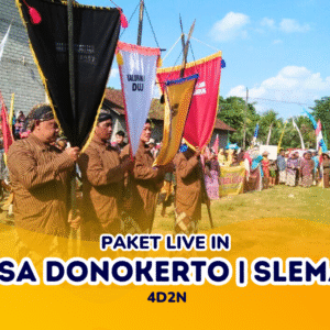 PAKET LIVE IN DESA DONOKARTO – SLEMAN