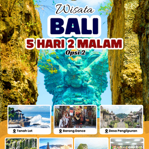 Paket Wisata Bali 5 Hari 2 Malam Melalui Darat
